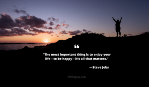 Motivational Life Quote by Steve Jobs